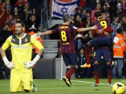 El Barsa apenas pudo anotar en una ocasión a su rival de la región. EFE /
