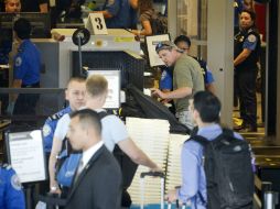 La terminal donde ocurrió el aeropuerto fue reabierta este sábado por la tarde. AFP /