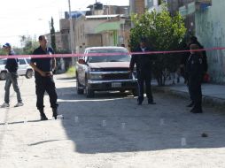 Al lugar acudieron las autoridades, donde encontraron 17 casquillos de balas.  /