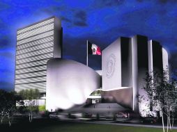 La nueva sede de los integrantes de la Cámara alta. ESPECIAL /