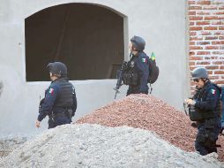 La Policía Federal, con fuerte presencia en Michoacán para resguardar la seguridad. ARCHIVO /