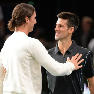 Zlatan y Djokovic intercambian raquetazos en París