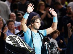 Después de parar medio año por lesión, Rafa ha llegado hasta la cima del tenis. EFE /