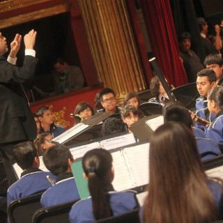 Sinfónica Juvenil brinda concierto en la XIII Feria de las Calacas