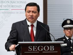 Osorio Chong rechaza que el país se esté militarizando con la presencia del Ejército en Tamaulipas y Michoacán. NTX /