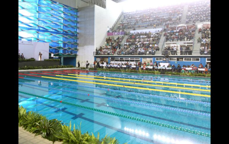 El Centro Acuático será el principal aforo para estas competencias. ARCHIVO /