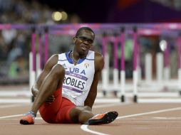 Robles es especialista en la prueba de 110 metros vallas. ARCHIVO /