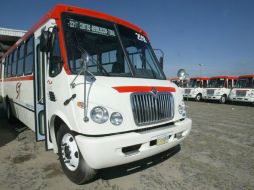 Aspecto de las unidades de Servicios y Transportes. ARCHIVO /