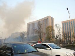 Las detonaciones sucedieron en el edificio provincial del partido en Taiyuan. AP /