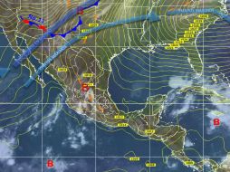 Los estados que serán afectados principalmente serán Sonora, Chihuahua y Coahuila. TOMADA DE @conagua_clima  /