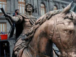 Los implicados causaron daños irreversibles en un 50 por ciento de la superficie del monumento. ESPECIAL /