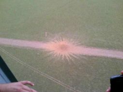 La SRE detalla que la pista en la que se ubicó la aeronave fue inhabilitada por la Fuerza Aérea. TOMADA DE @vladimirpadrino  /