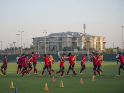El equipo mexicano cerró su preparación para el duelo final en Abu Dhabi. MEXSPORT /