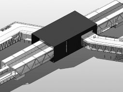 Estación. Una de las simulaciones de la estructura de la Línea 3 del Tren Ligero. ESPECIAL /