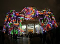 Este Festival nos invita a ver como dialoga la luz con el patrimonio de nuestra ciudad. EFE /