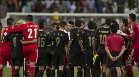 México no logró el anhelado tricampeonato del Mundo en la categoría Sub-17. MEXSPORT /