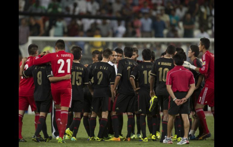 México no logró el anhelado tricampeonato del Mundo en la categoría Sub-17. MEXSPORT /