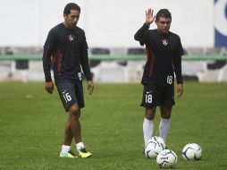 Los rojinegros realizaron su entrenamiento en la cancha del Jalisco previo a su duelo ante Tigres.  /
