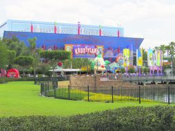 Amarillos. Los Simpson están presentes en Universal Studios.  /