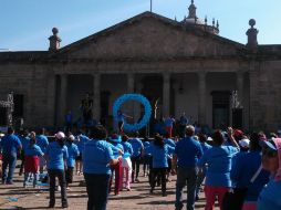 La cita fue en la explanada del Instituto Cultural Cabañas.  /
