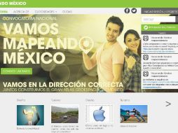 Así luce el sitio web que invita a diseñadores mayores de 16 años a participar. ARCHIVO /