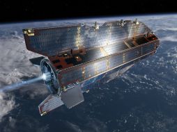 Una cuarta parte del satélite alcanzó la superficie de la tierra, este pesaba mil 100 kilogramos en su totalidad.  /