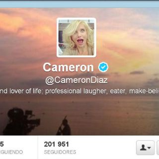 Cameron Diaz se estrena en Twitter