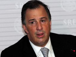 José Antonio Meade pide a Venezuela resolver el conflicto para que se deslinden responsabilidades. NTX /