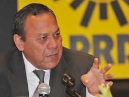 Jesús Zambrano llama a los ciudadanos a movilizarse en defensa del petróleo el próximo domingo 17 de noviembre en el Zócalo. ARCHIVO /