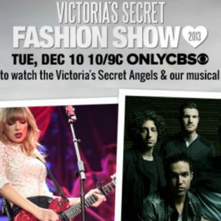 Taylor Swift y Fall Out Boy en desfile de Victoria's Secret