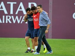 Imagen tomada el día que se lesionó. ARCHIVO /