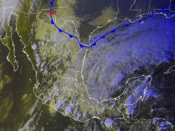 La Conagua indica que la masa de aire gélido ya ha comenzado a afectar al norte y noreste del país. TOMADA DE @conagua_clima  /
