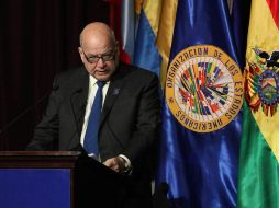 Insulza buscará plantear soluciones a Evo Morales para superar el problema de la droga en AL. ARCHIVO /