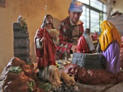 Entre los artículos que ofrecerán están principalmente los famosos nacimientos, en su mayoría fabricados en barro. ARCHIVO /