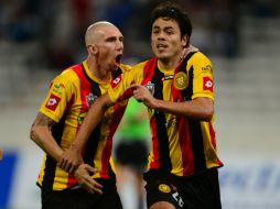 Rodrigo Follé (I) dijo que los Melenudos merecen estar en la final del Ascenso MX. MEXSPORT /