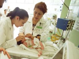 La bebé es trasladada a un hospital de Bogotá donde fue incubada inmediatamente. ARCHIVO /