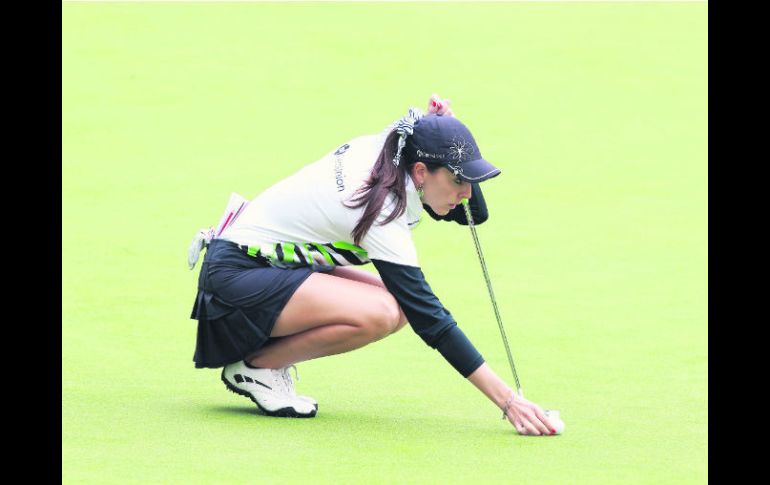 La atención a los detalles y el estudio de cada golpe le permitió a Margarita Ramos controlar los nervios de la competencia.  /