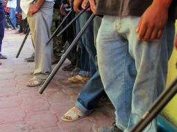 Un fuerte dispositivo de seguridad ciudadana se desarrolló en el municipio de Tancítaro. ARCHIVO /