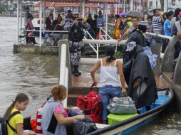 El frente frío 12 afectó poblados de Veracruz por la posibilidad del desbordamiento de ríos. ARCHIVO /