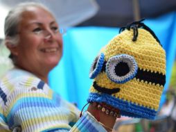 Hilo y gancho. No sólo es trabajo, ahí se reúnen hasta 18 personas que quieren ser escuchadas.  /