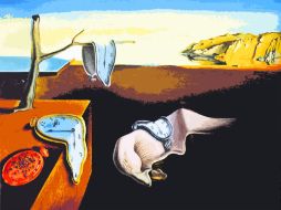 La persistencia de la memoria, de Salvador Dalí.  /