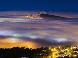 Esta es una de las vistas de la ciudad debido al clima.  /