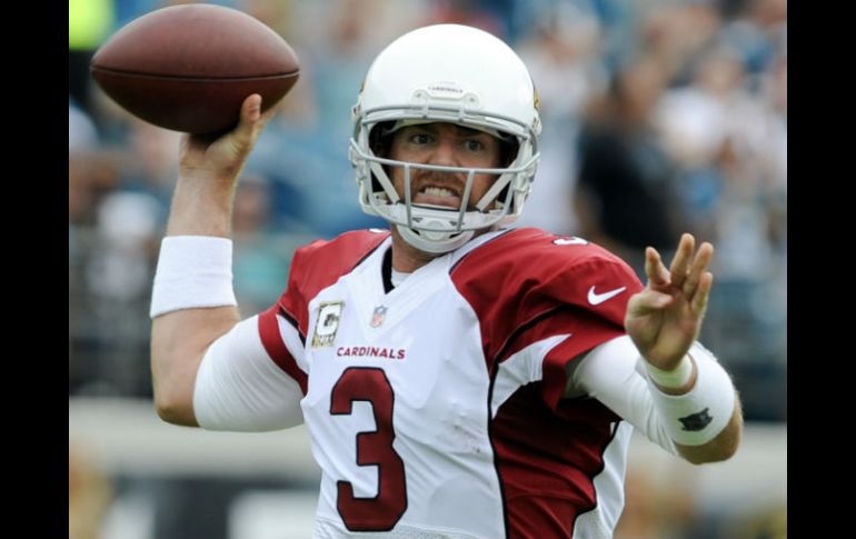 Palmer completa 30 de 42 pases para 419 yardas con dos envíos de 'touchdown'. AP /