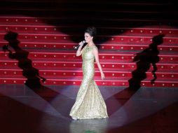 La cantante Edith Márquez ofreció un inolvidable concierto en el Auditorio Nacional. NTX /