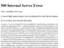 Aspecto de la página al momento del error. ESPECIAL /