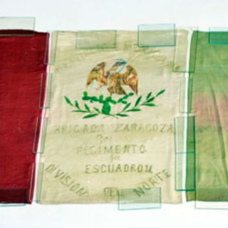 Restauran bandera de la Revolución Mexicana