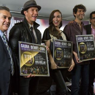 Sasha, Benny y Erik; Triple Platino mas Oro por 'Primera Fila'