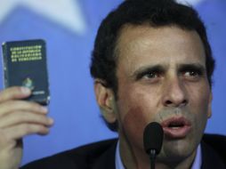 El líder opositor afirma que 'el madurismo es la destrucción del país' venezolano. ARCHIVO /