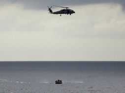 La Guardia Costera de Miami envía dos botes y un helicóptero al área del accidente. ARCHIVO /