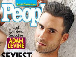 Adam Levine, el hombre vivo más sexy de este año, según la revista People. Foto: @peoplemag. ESPECIAL /